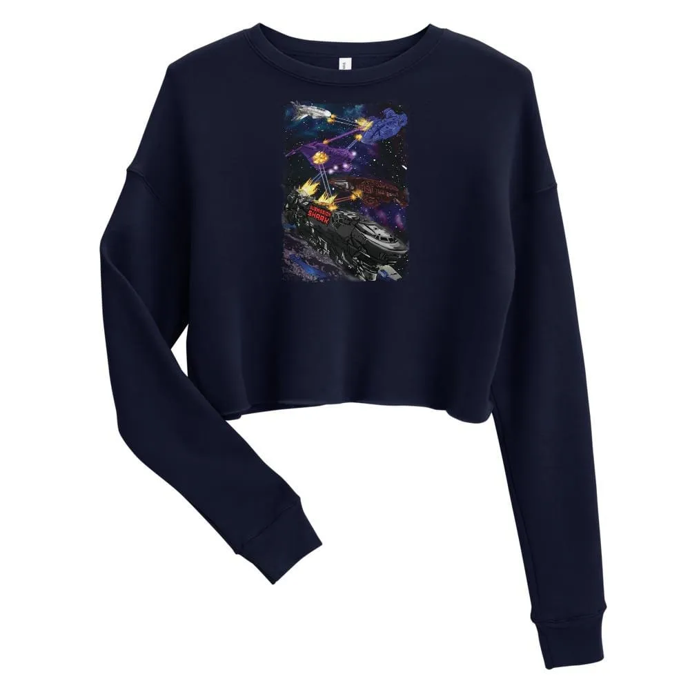 Spar Wars: Spaceships ~ Crop Sweatshirt