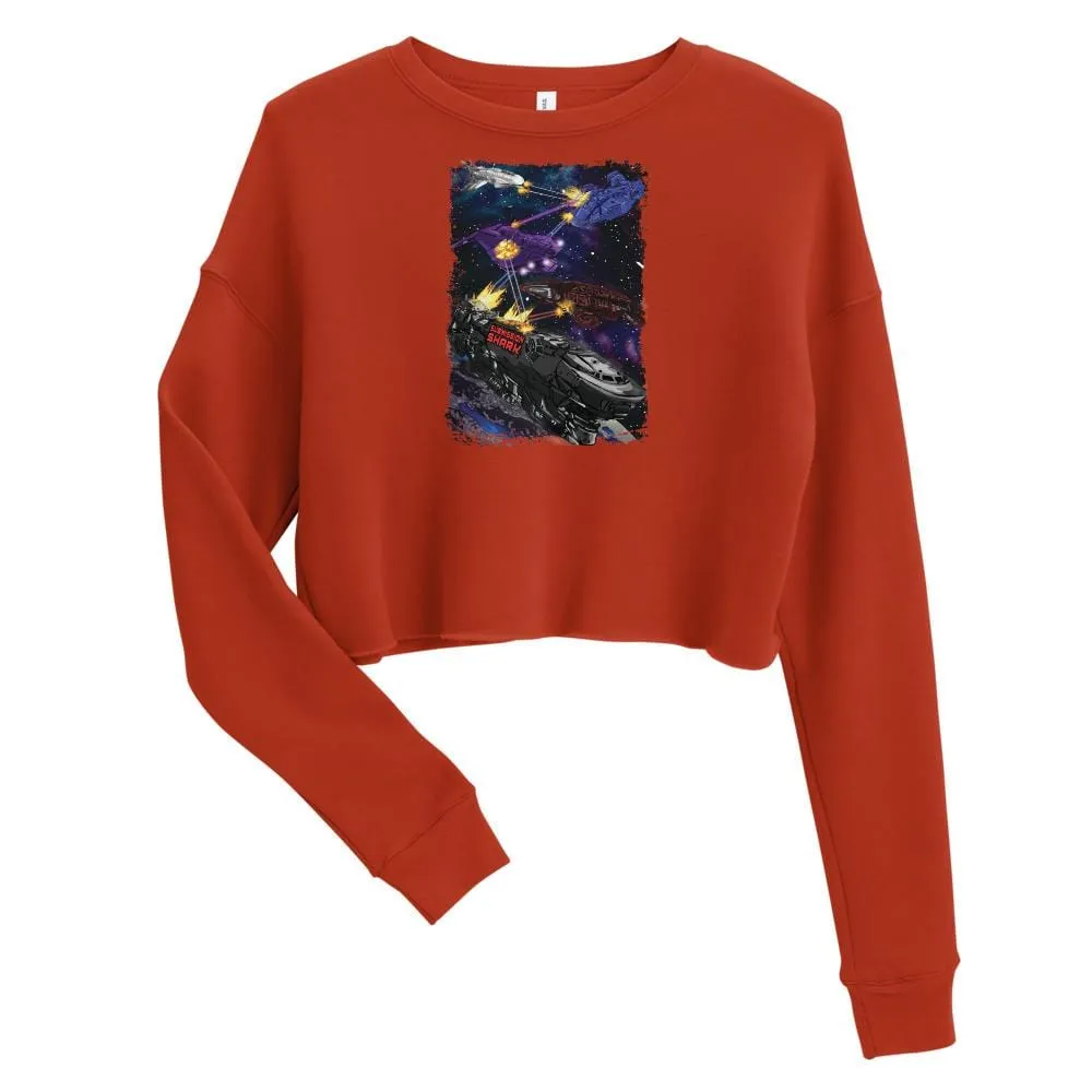 Spar Wars: Spaceships ~ Crop Sweatshirt