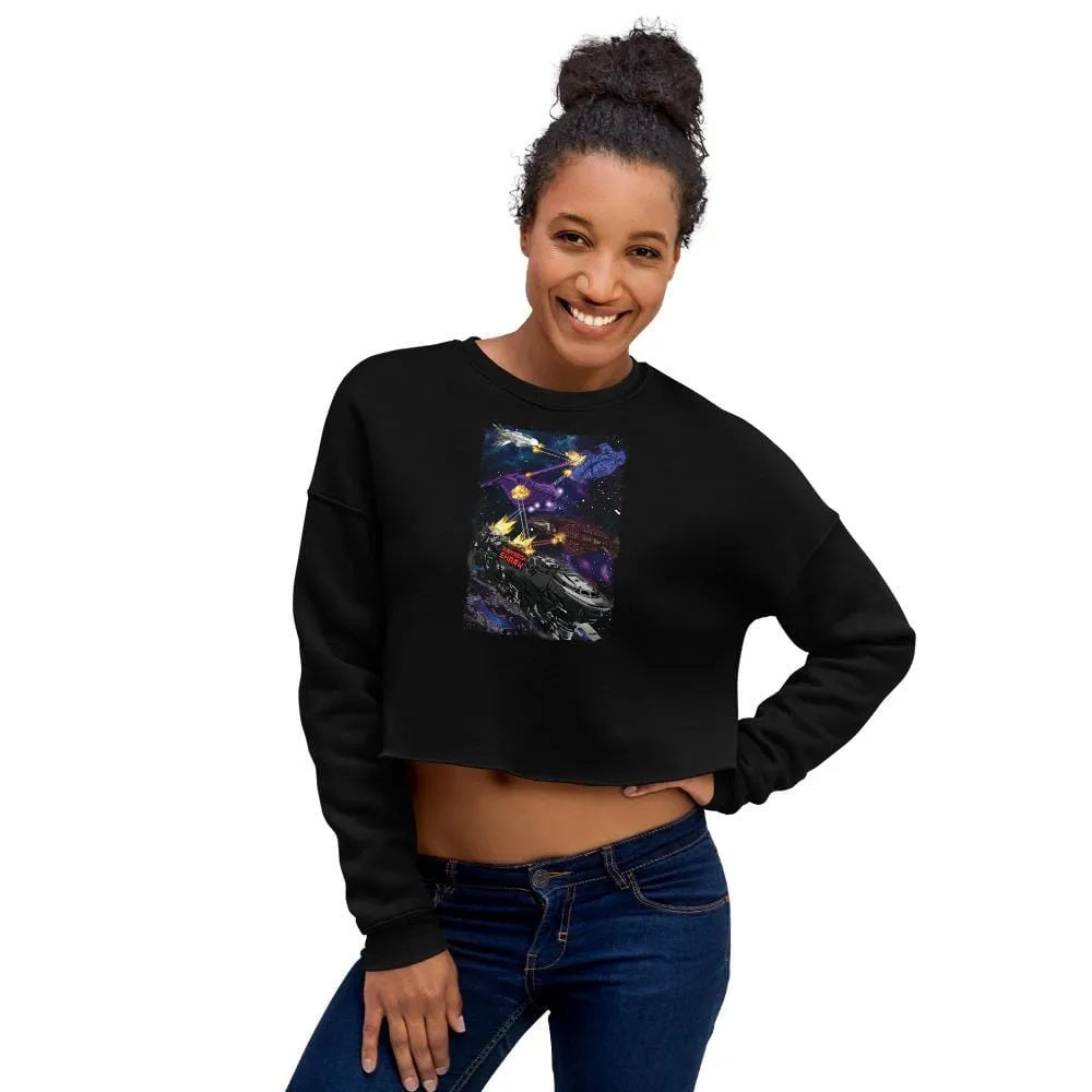 Spar Wars: Spaceships ~ Crop Sweatshirt