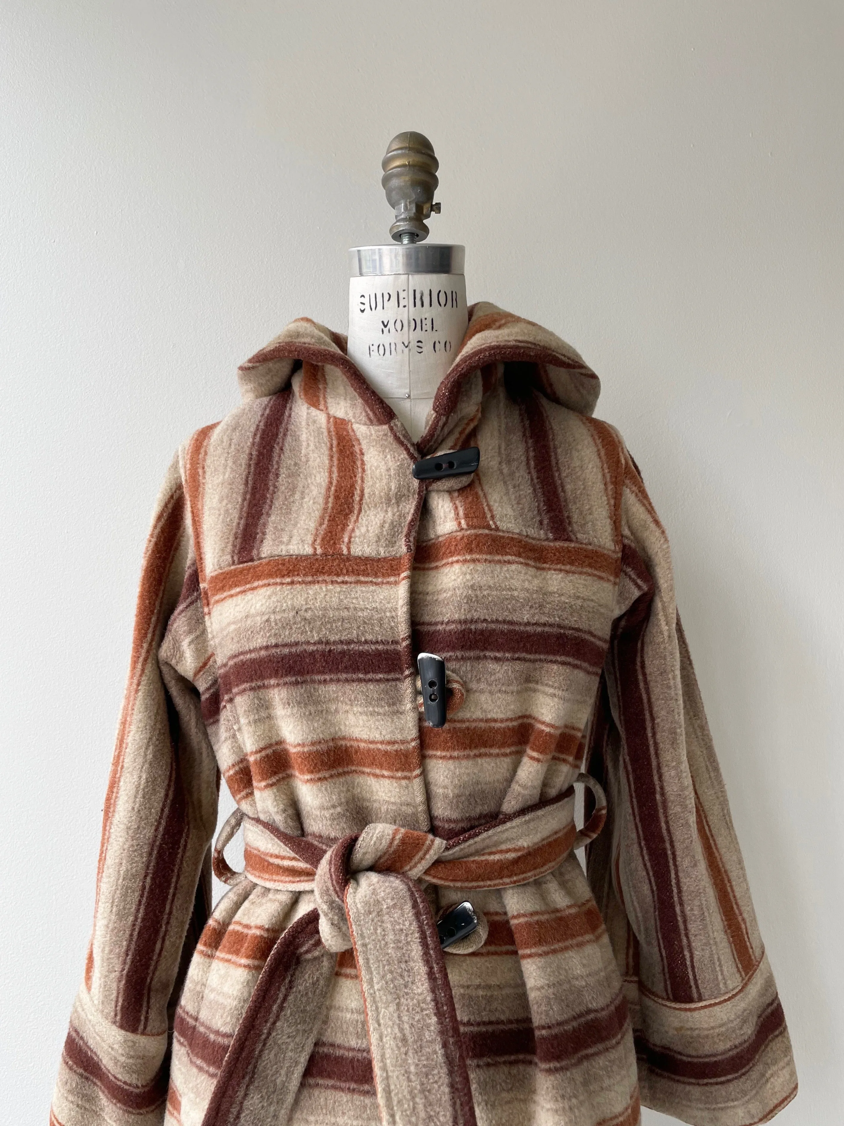 Spice Trade Wool Blanket Coat