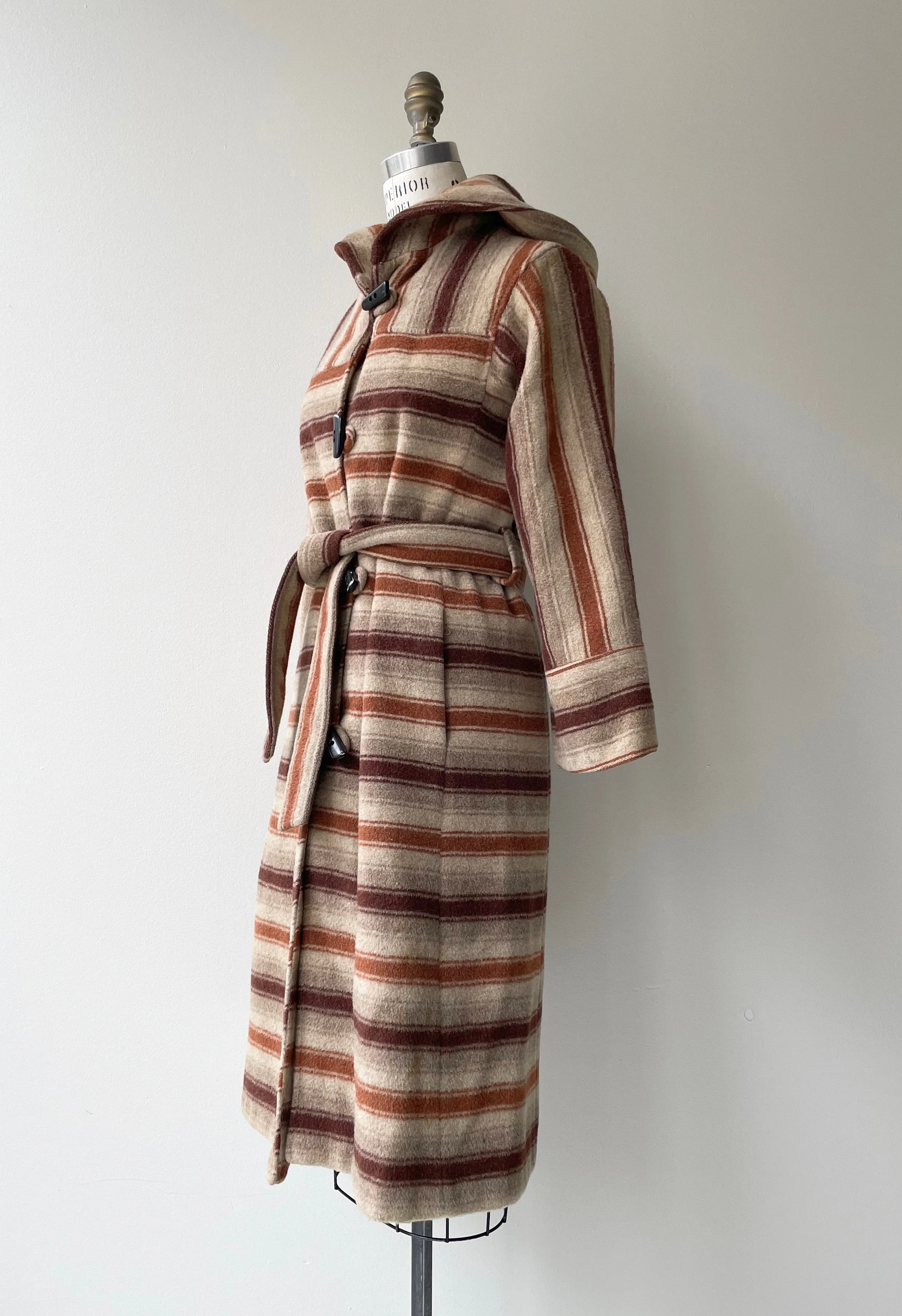 Spice Trade Wool Blanket Coat