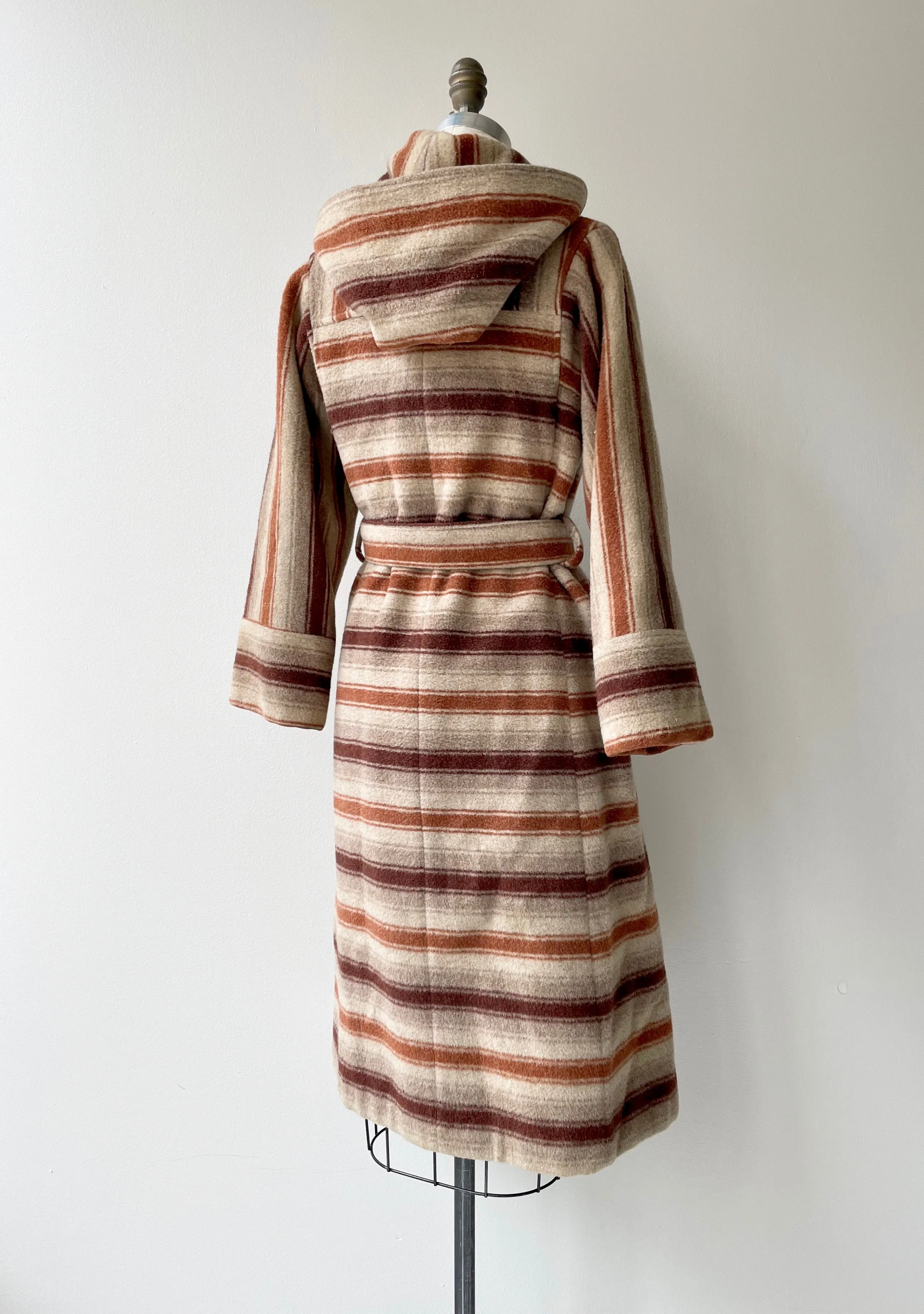 Spice Trade Wool Blanket Coat