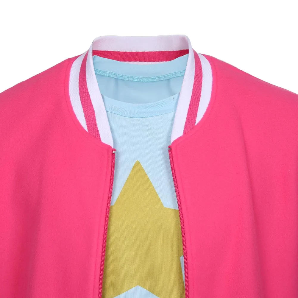 Steven Universe: The Steven Universe Adult Zip Up Jacket Coat Halloween Carnival Costume Cosplay Costume