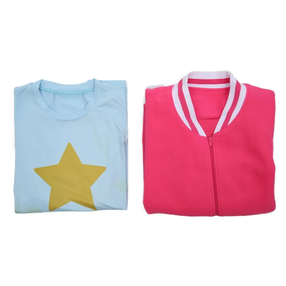 Steven Universe: The Steven Universe Adult Zip Up Jacket Coat Halloween Carnival Costume Cosplay Costume