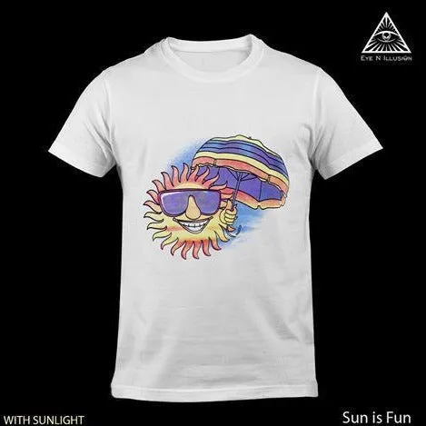 Sun Is Fun Sun-Reactive Unisex T-shirt