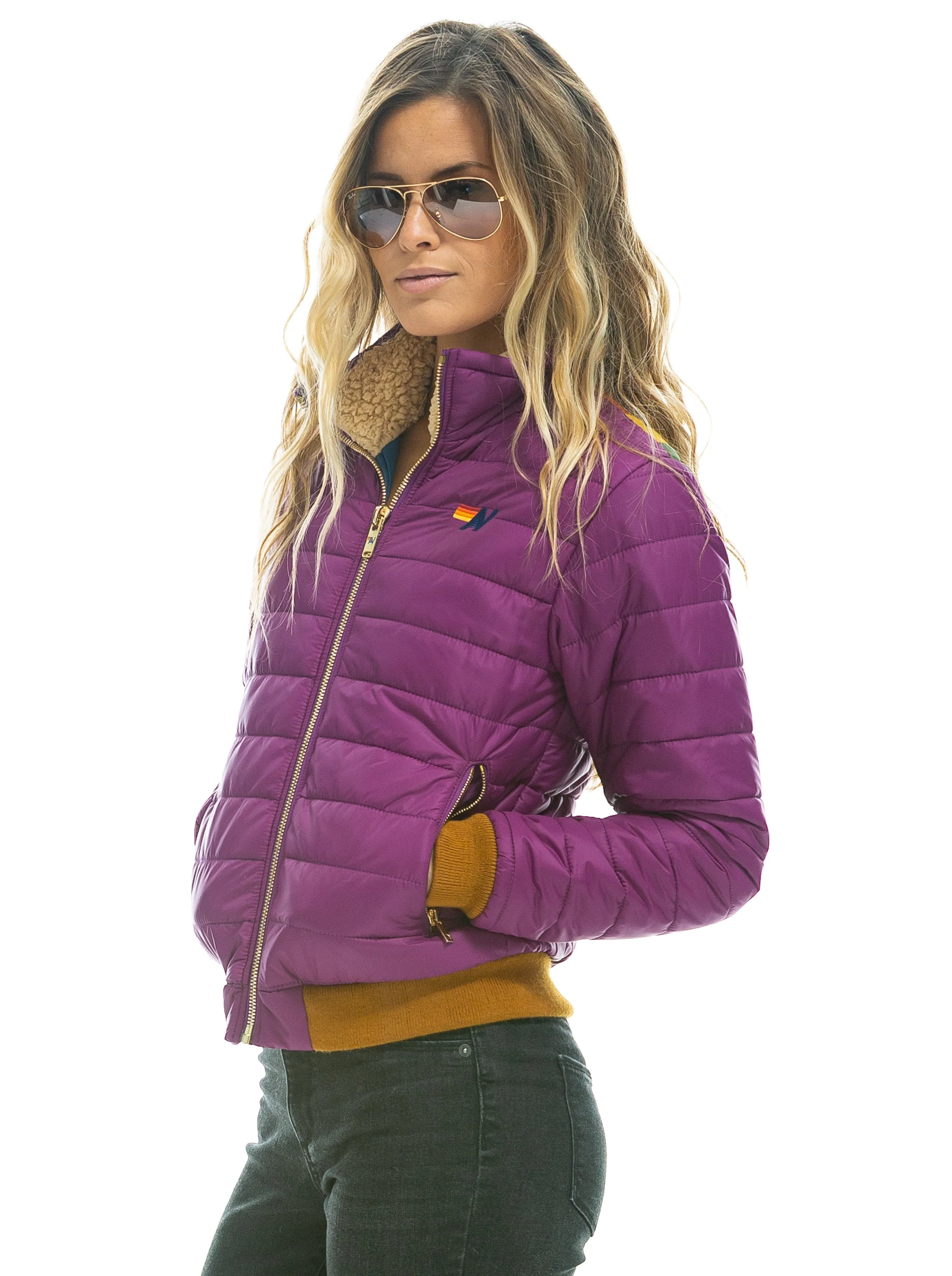 SUNBURST JACKET - GLOXINA