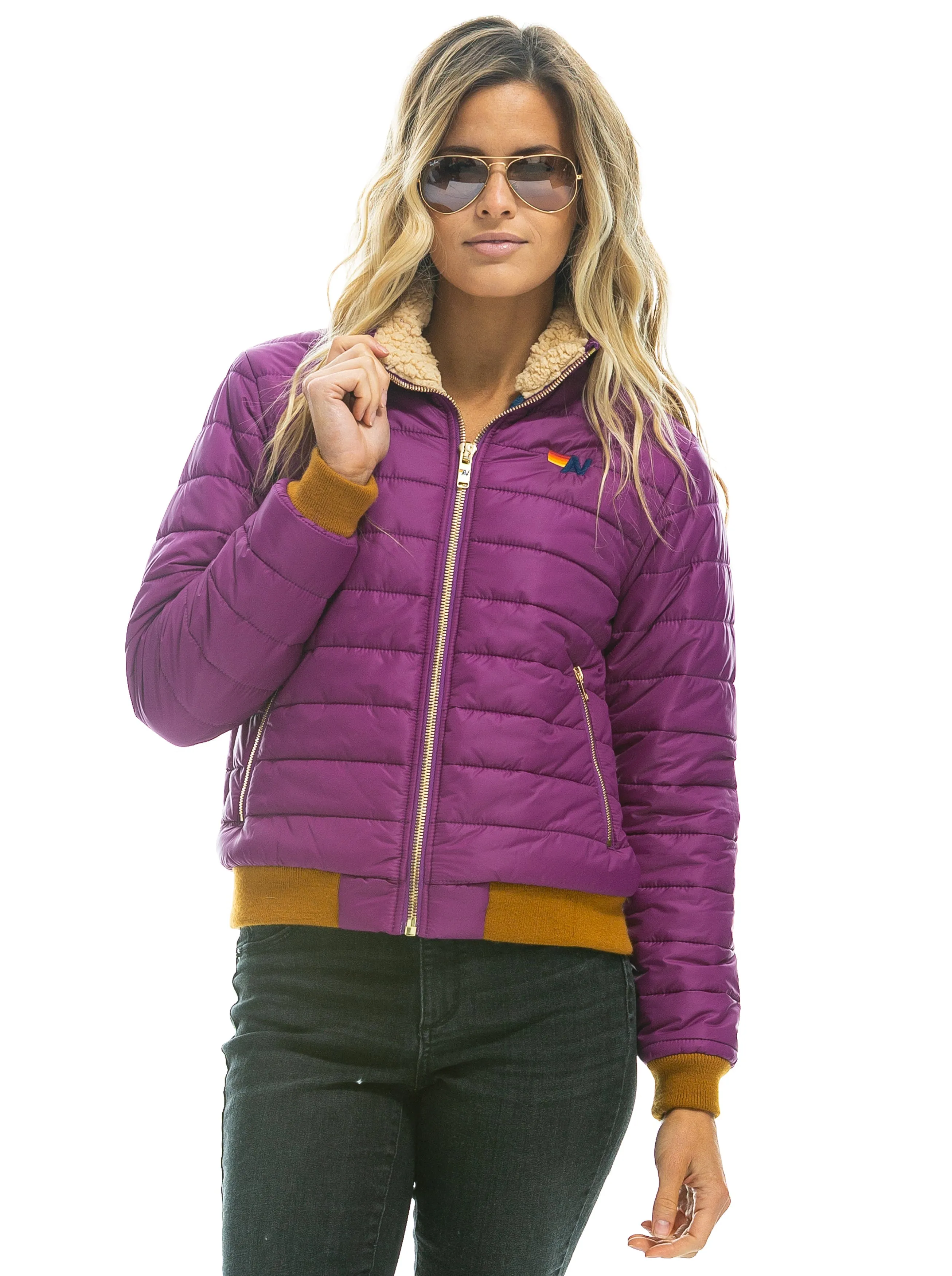 SUNBURST JACKET - GLOXINA