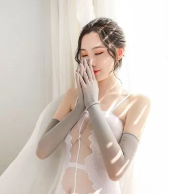 TEEK - Ultra-Thin Long Sheer Gloves