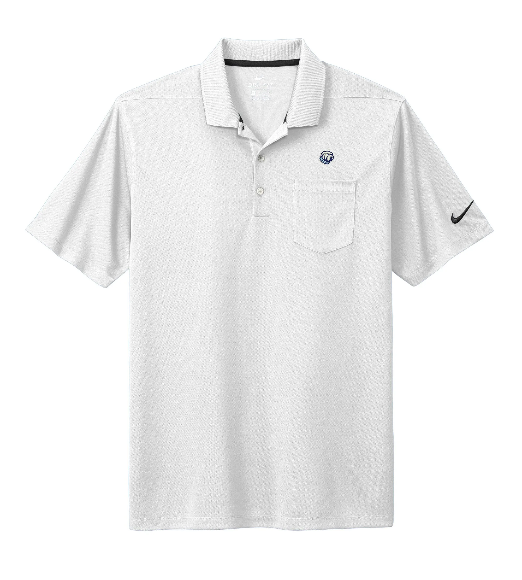 The Citadel Bulldog Nike Dri-FIT Micro Pique 2.0 Pocket Polo