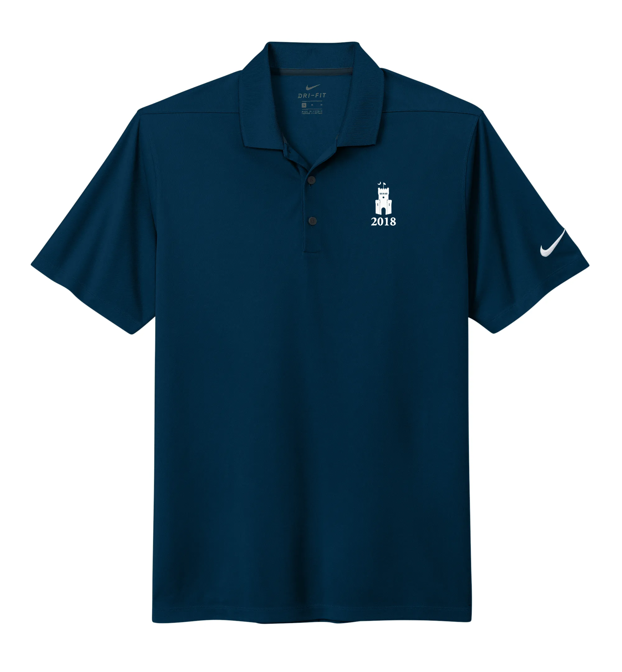 The Citadel, Class Of 2018, Barracks, Nike Dri-FIT Micro Pique 2.0 Polo