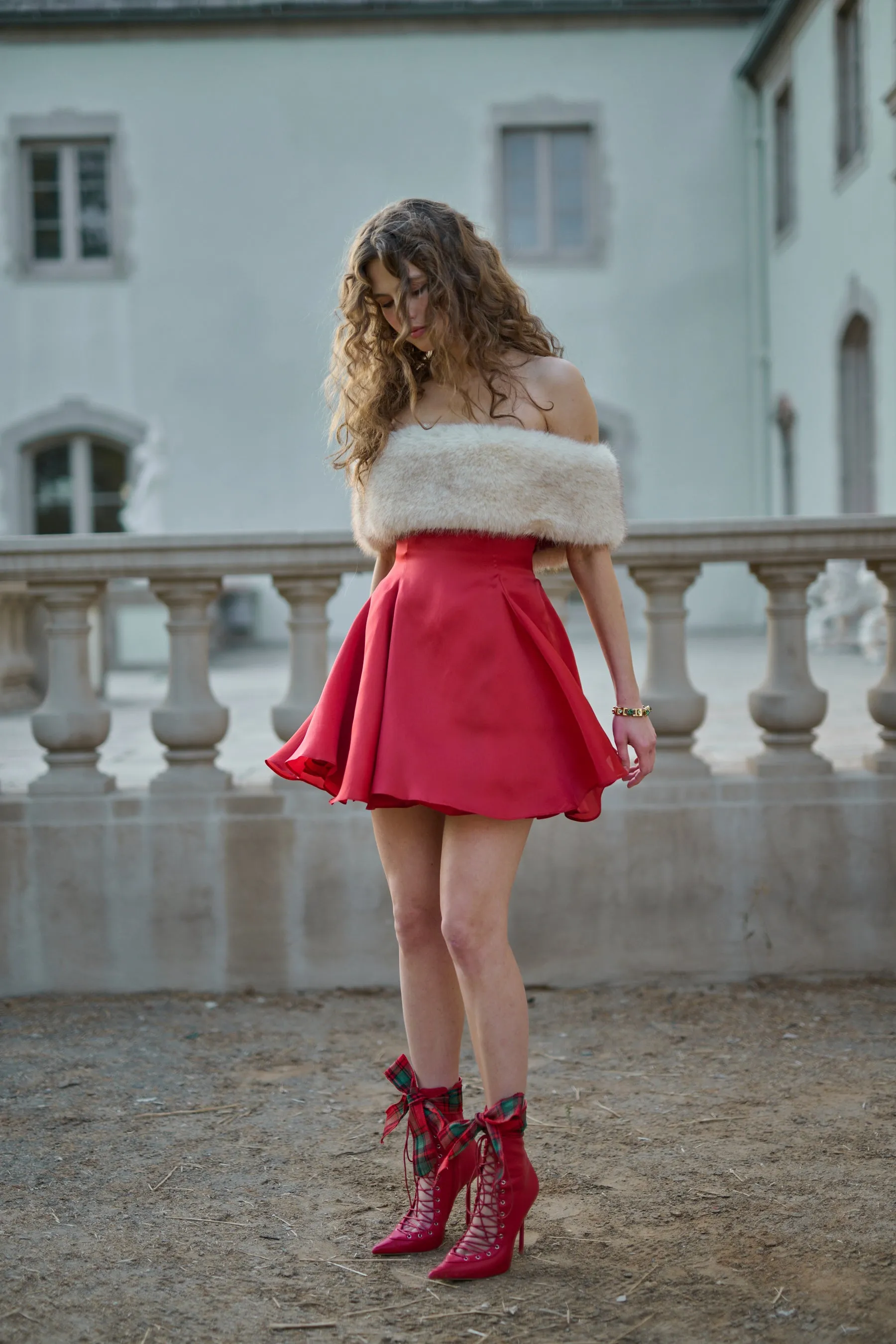 The Rouge Ice Rink Dress