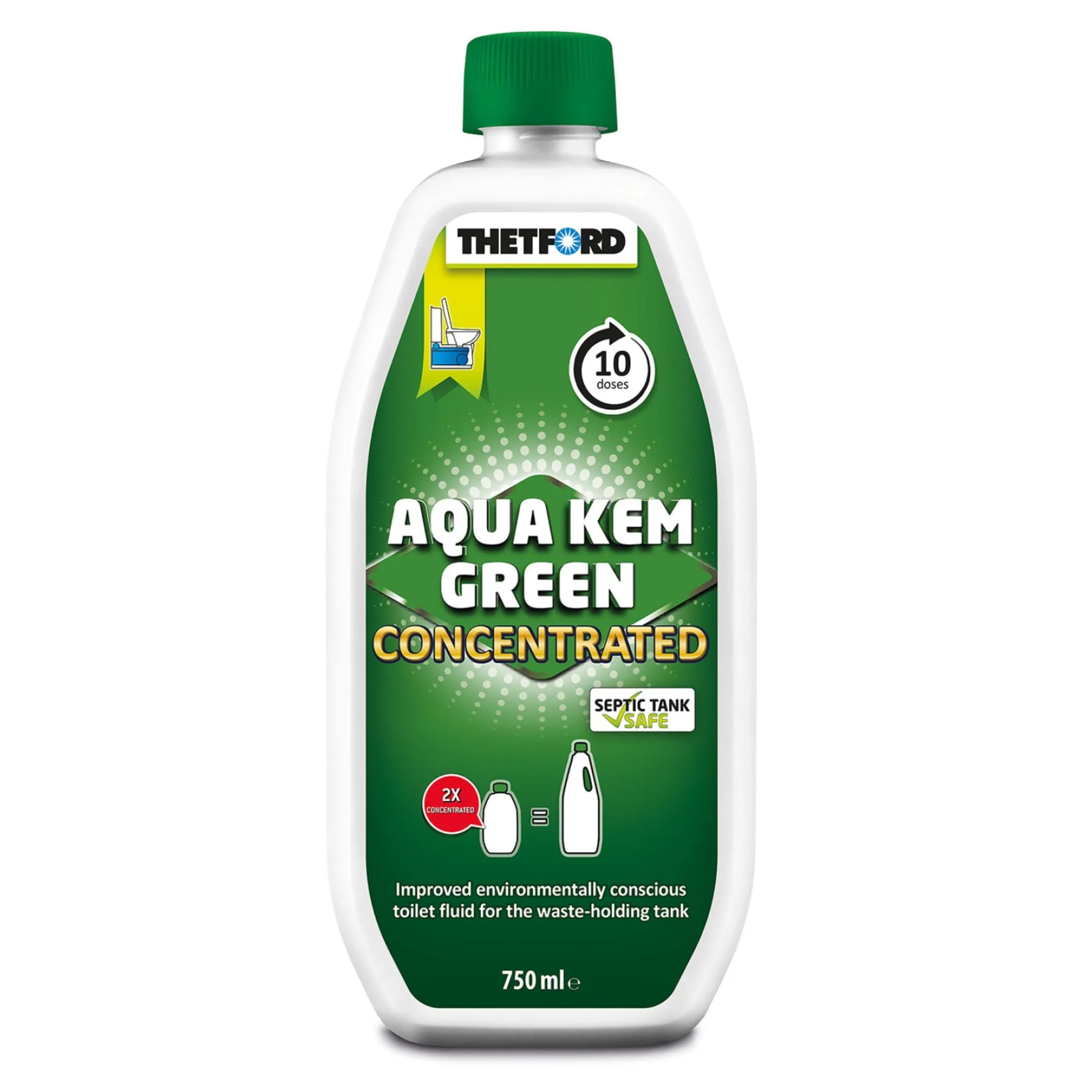 Thetford Aqua Kem Green Concentrated 750ml