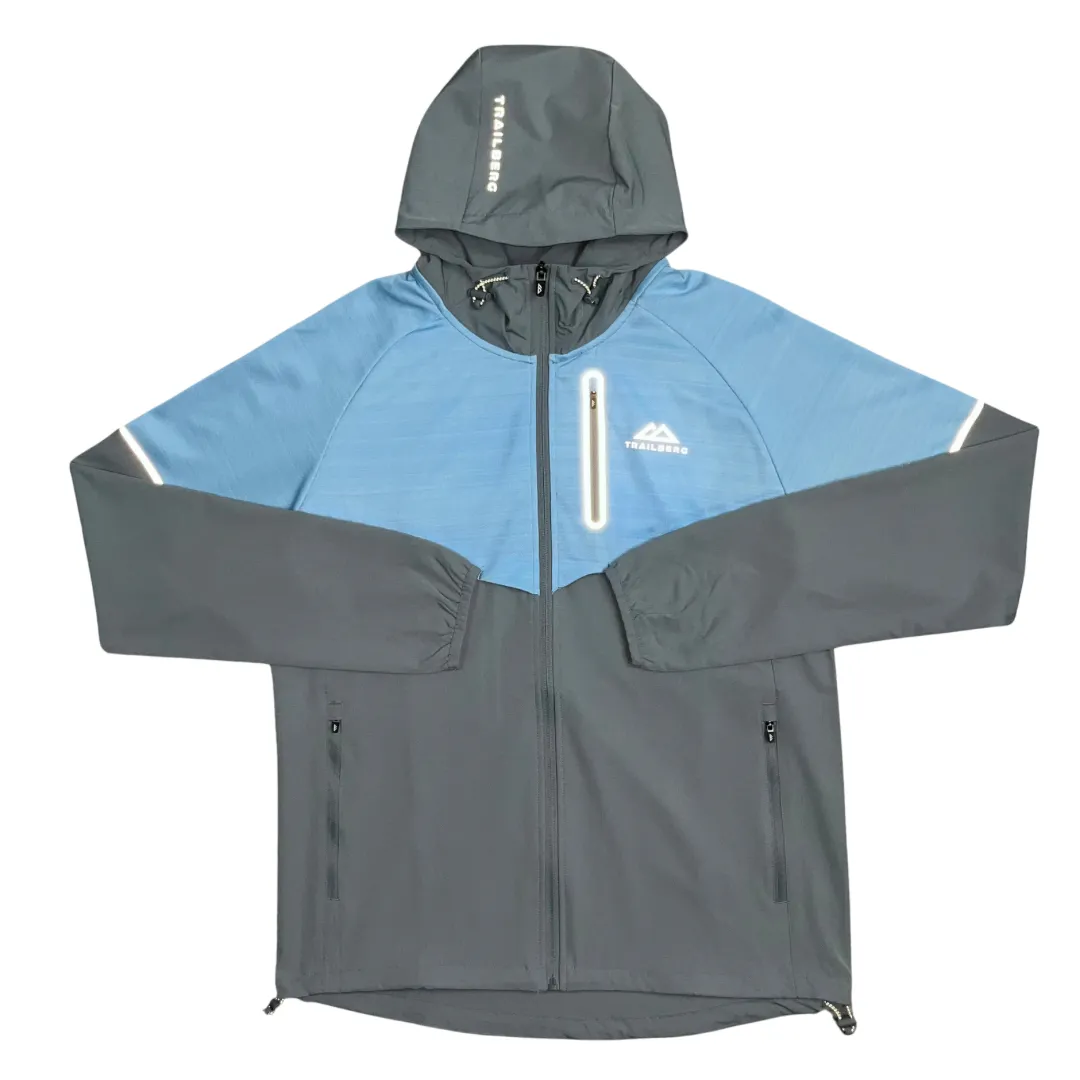 Trailberg Cloud SS24 Jacket - Sky Blue / Grey