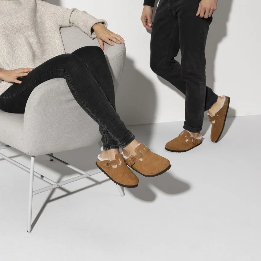 UNISEX BIRKENSTOCK BOSTON SHEARLING | MINK