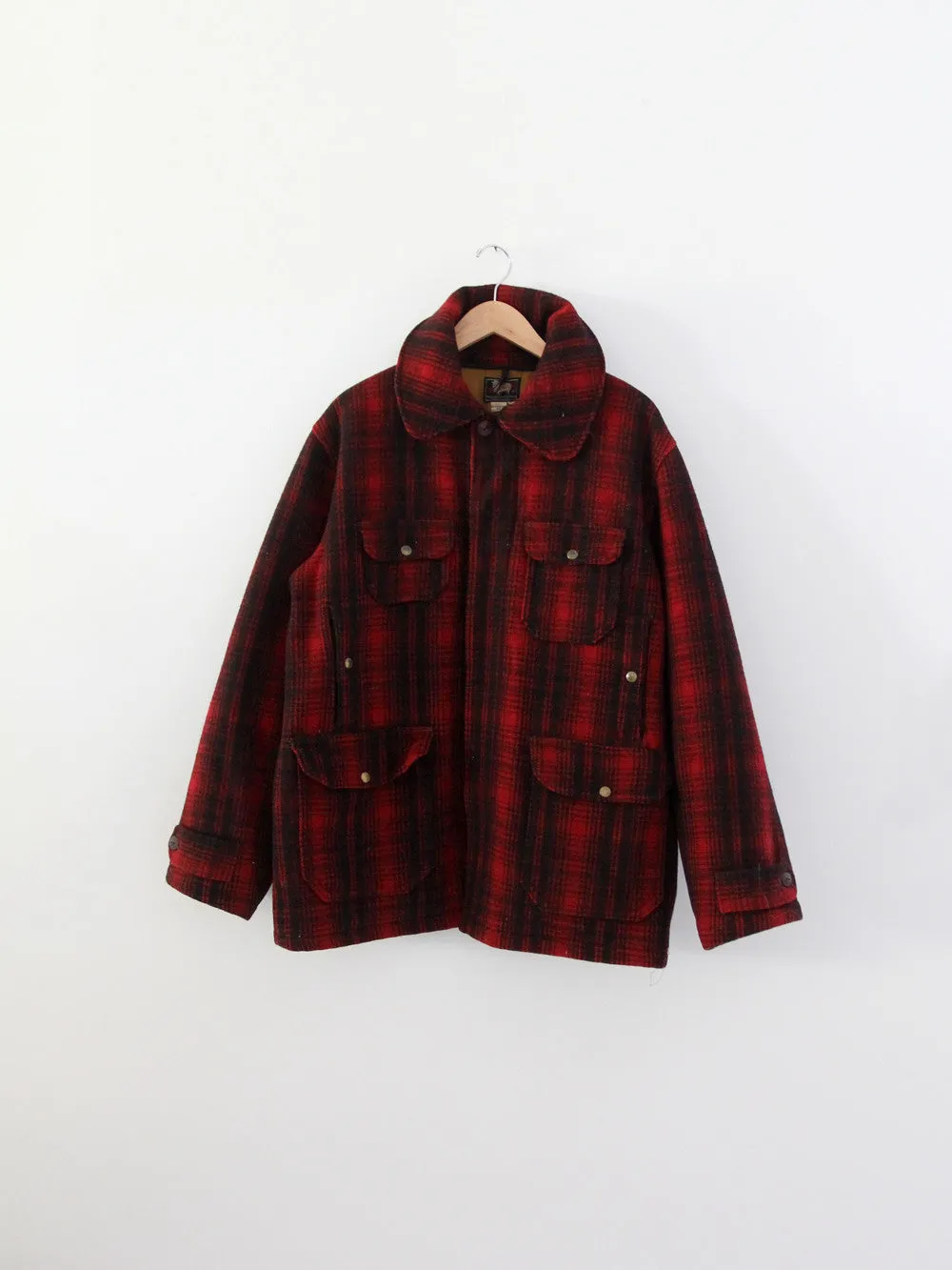 vintage 40s Woolrich hunting jacket