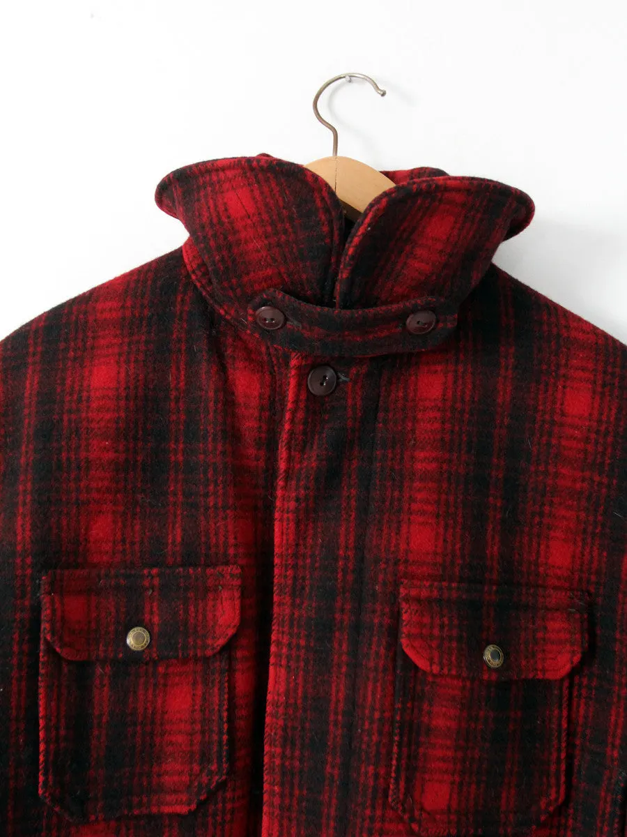 vintage 50s Woolrich men's coat