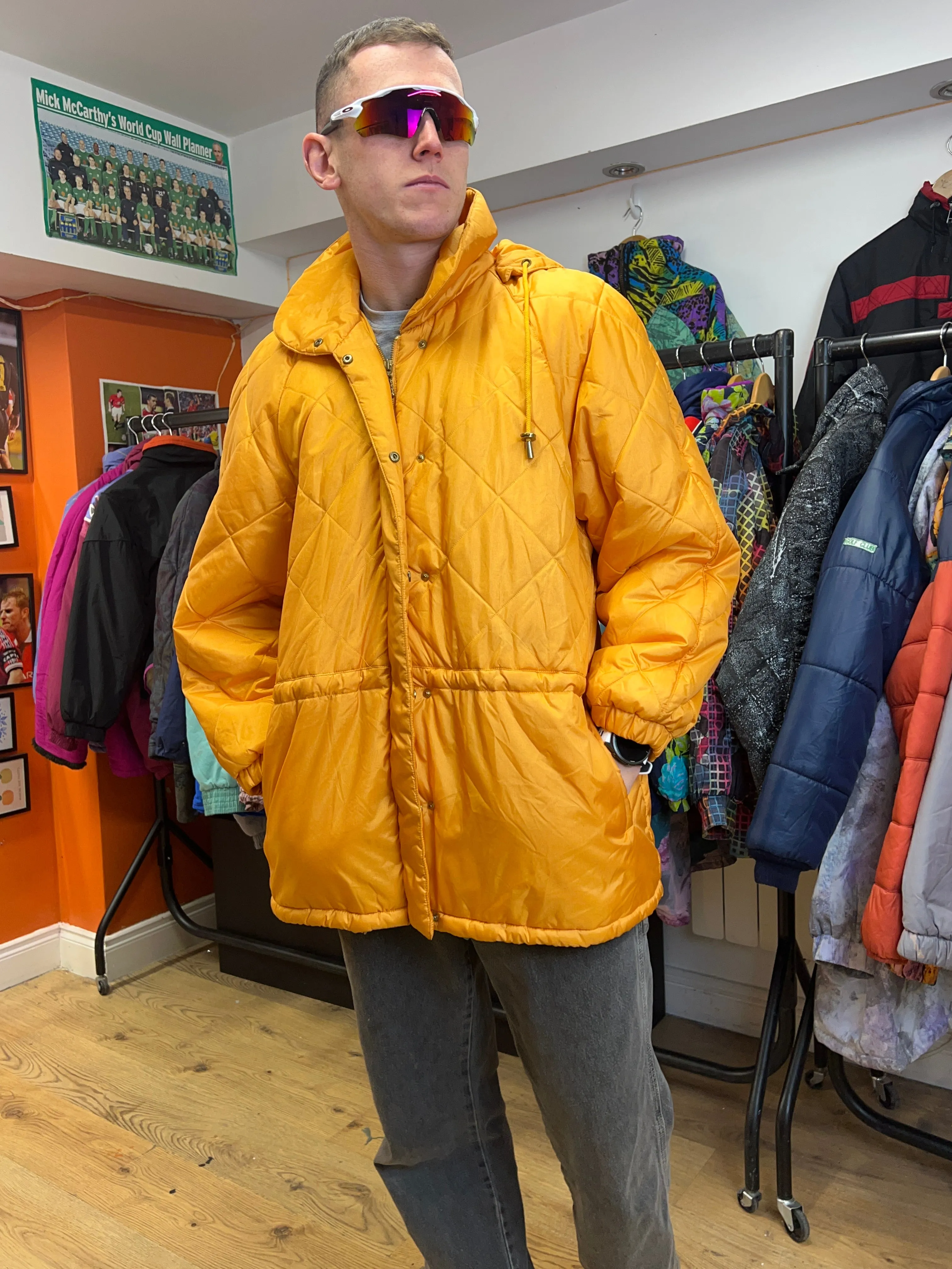 Vintage Puffer Parka (M)