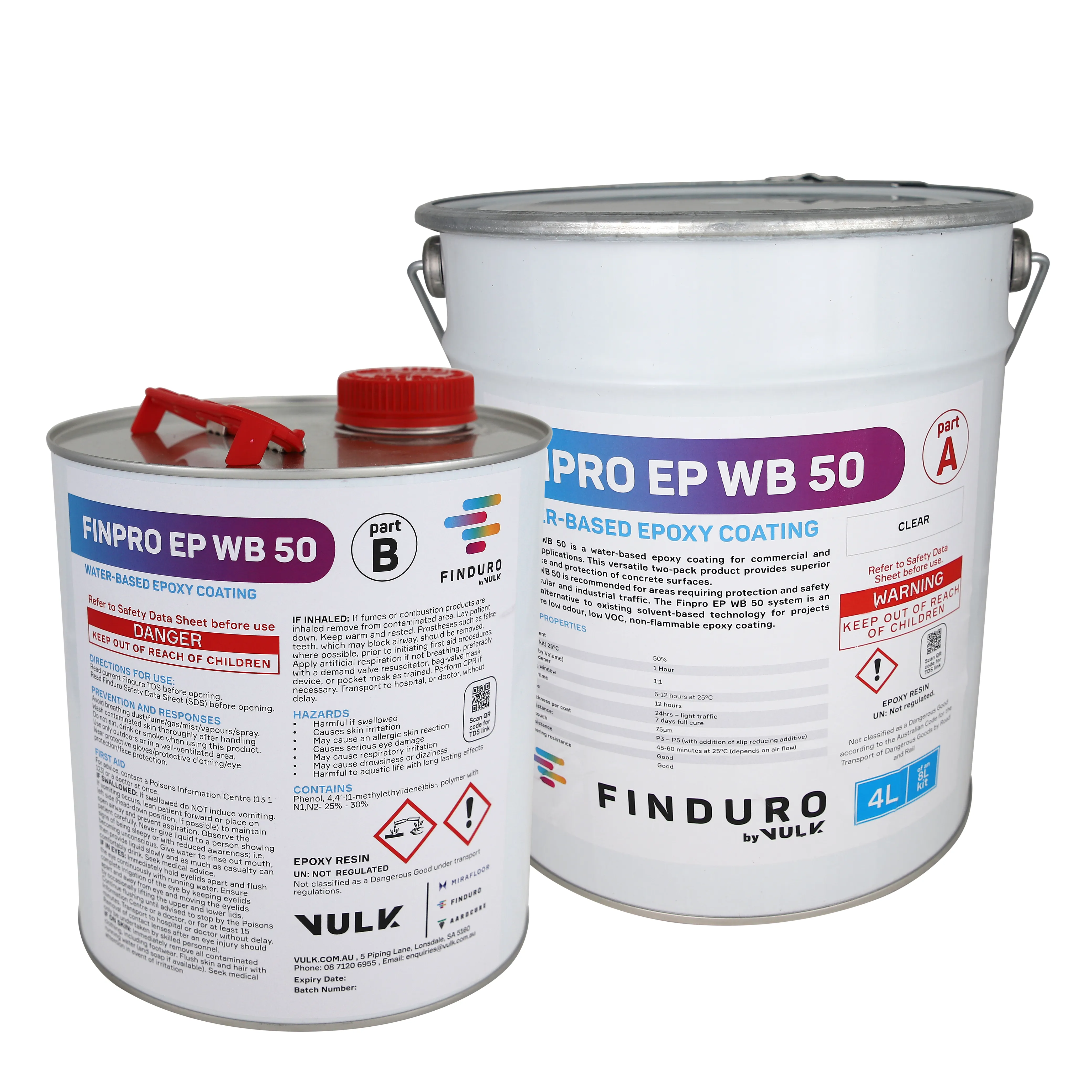 Vulk Finpro EP WB 50 Epoxy Clear