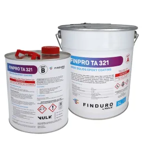 Vulk Finpro TA 321 Epoxy Pigmented N45 Koala Grey