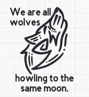 Wolves Howling to the Same Moon Shirt