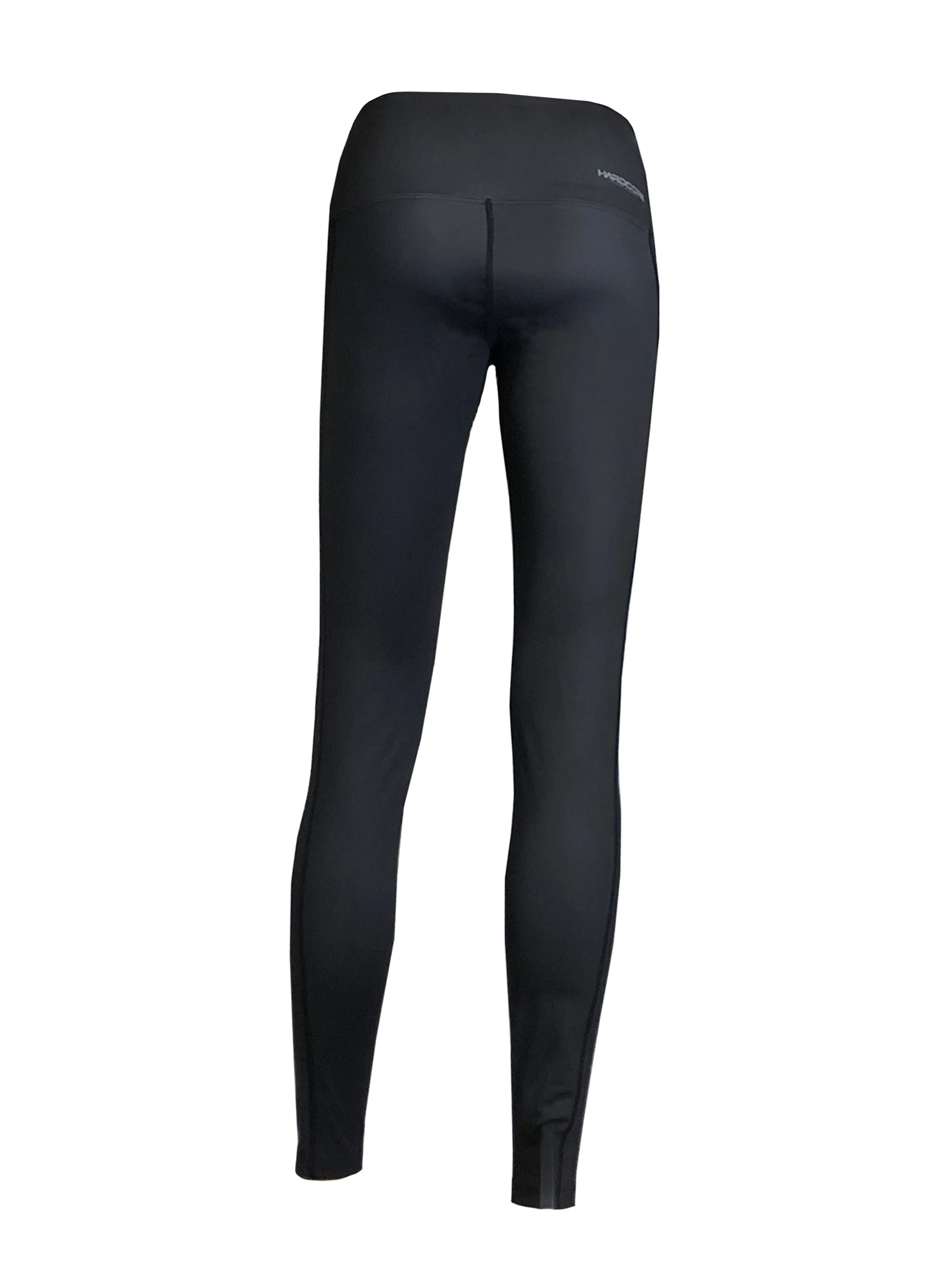 Women's Black Metallic Leggings