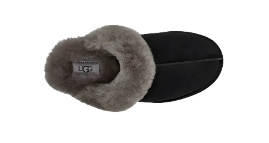 WOMEN'S UGG SCUFFETTE II SLIPPER | BLACK / GREY