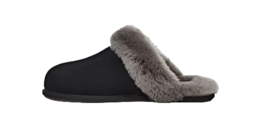 WOMEN'S UGG SCUFFETTE II SLIPPER | BLACK / GREY