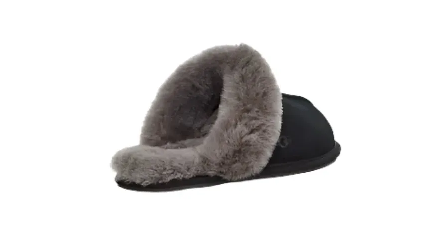 WOMEN'S UGG SCUFFETTE II SLIPPER | BLACK / GREY