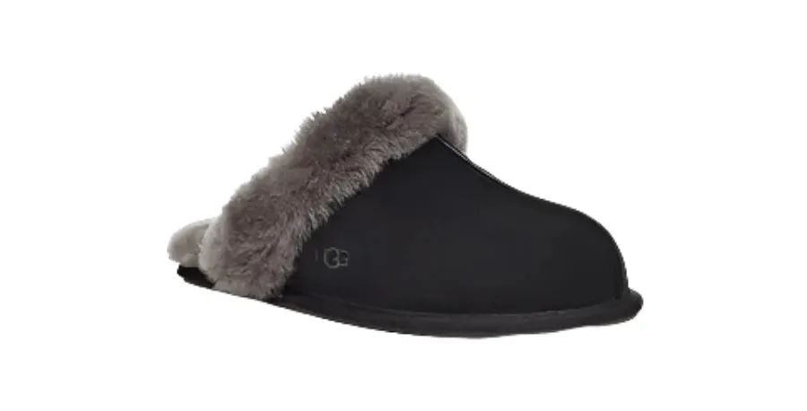 WOMEN'S UGG SCUFFETTE II SLIPPER | BLACK / GREY