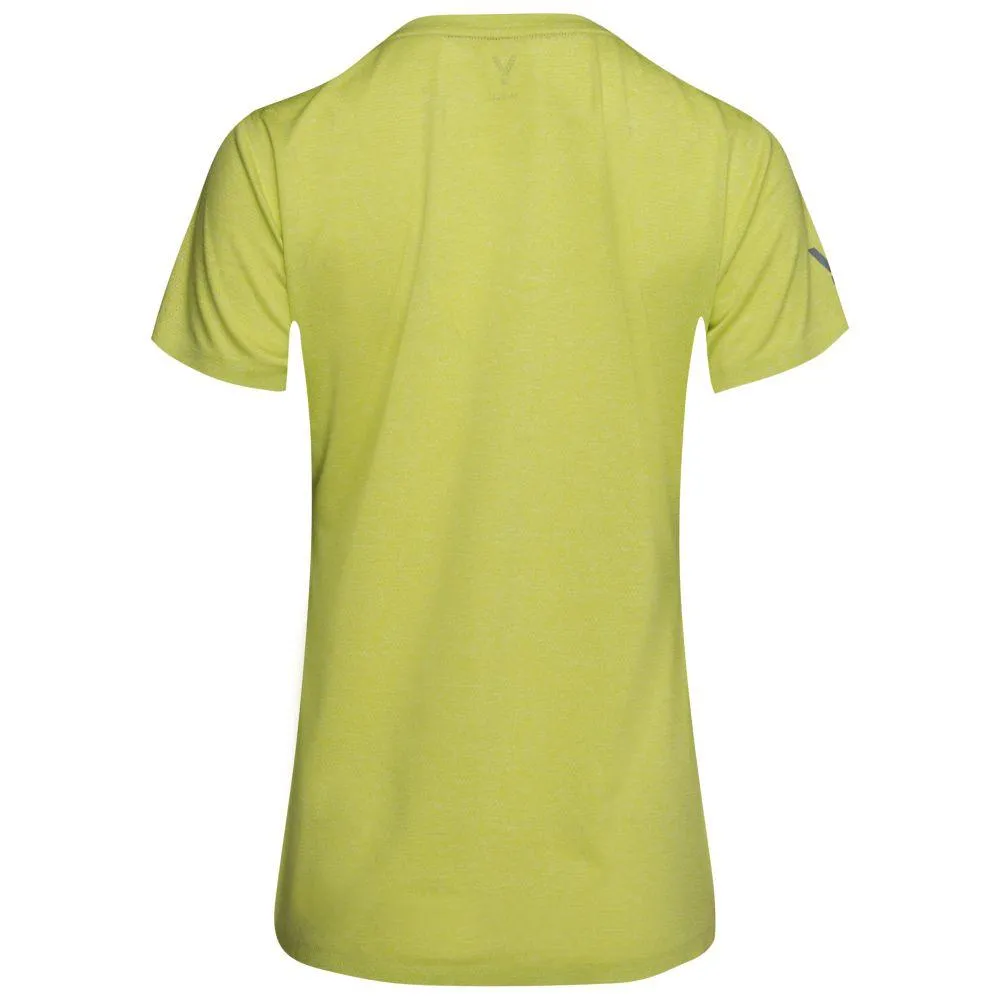 Womens Volta Tech Tee (Citron)