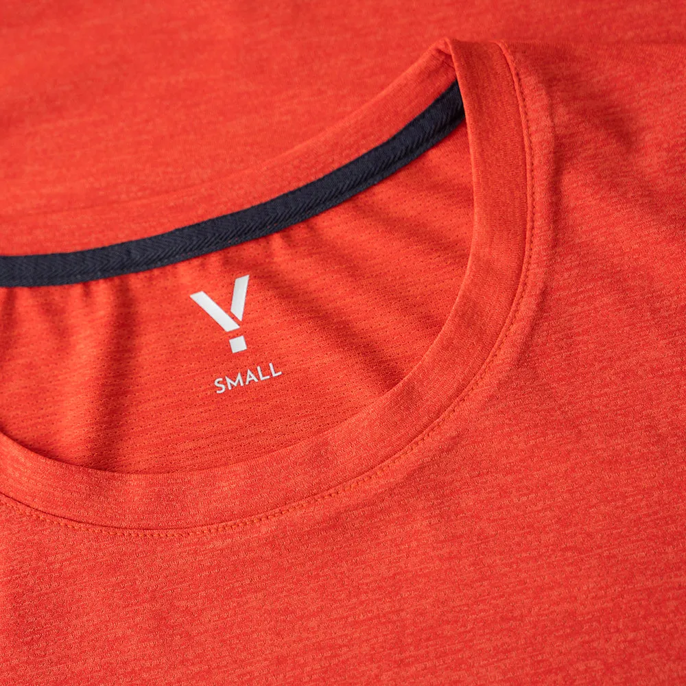 Womens Volta Tech Tee (Grapefruit)