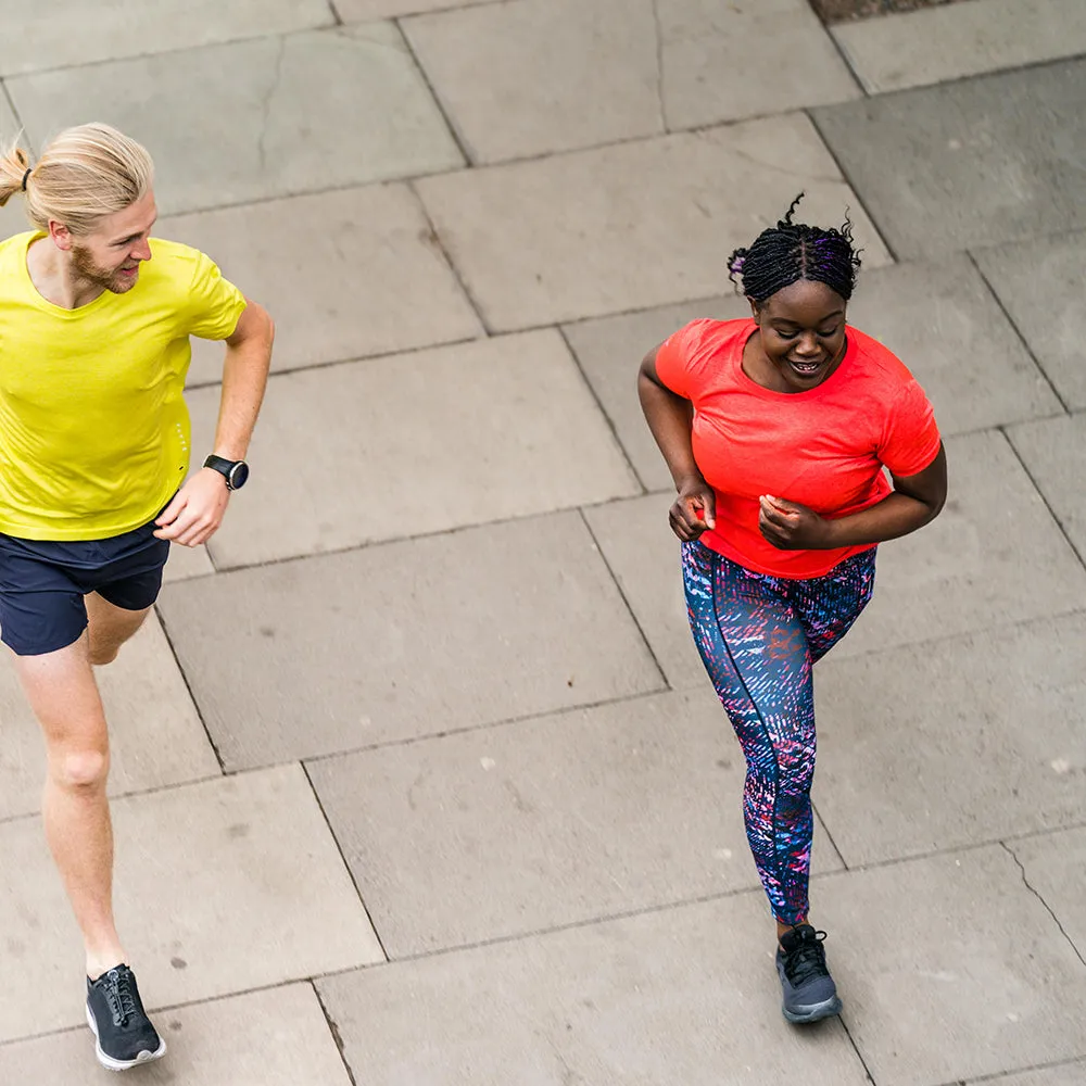 Womens Volta Tech Tee (Grapefruit)