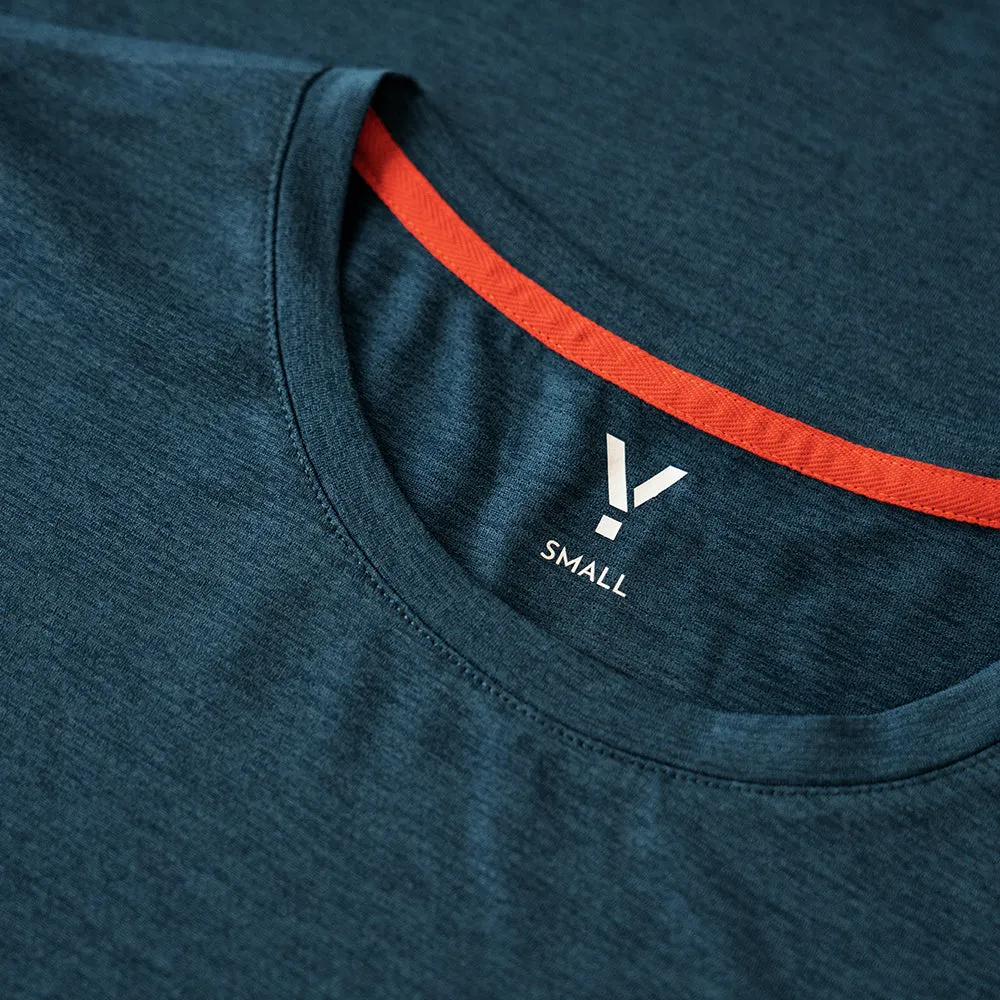 Womens Volta Tech Tee (Petrol)