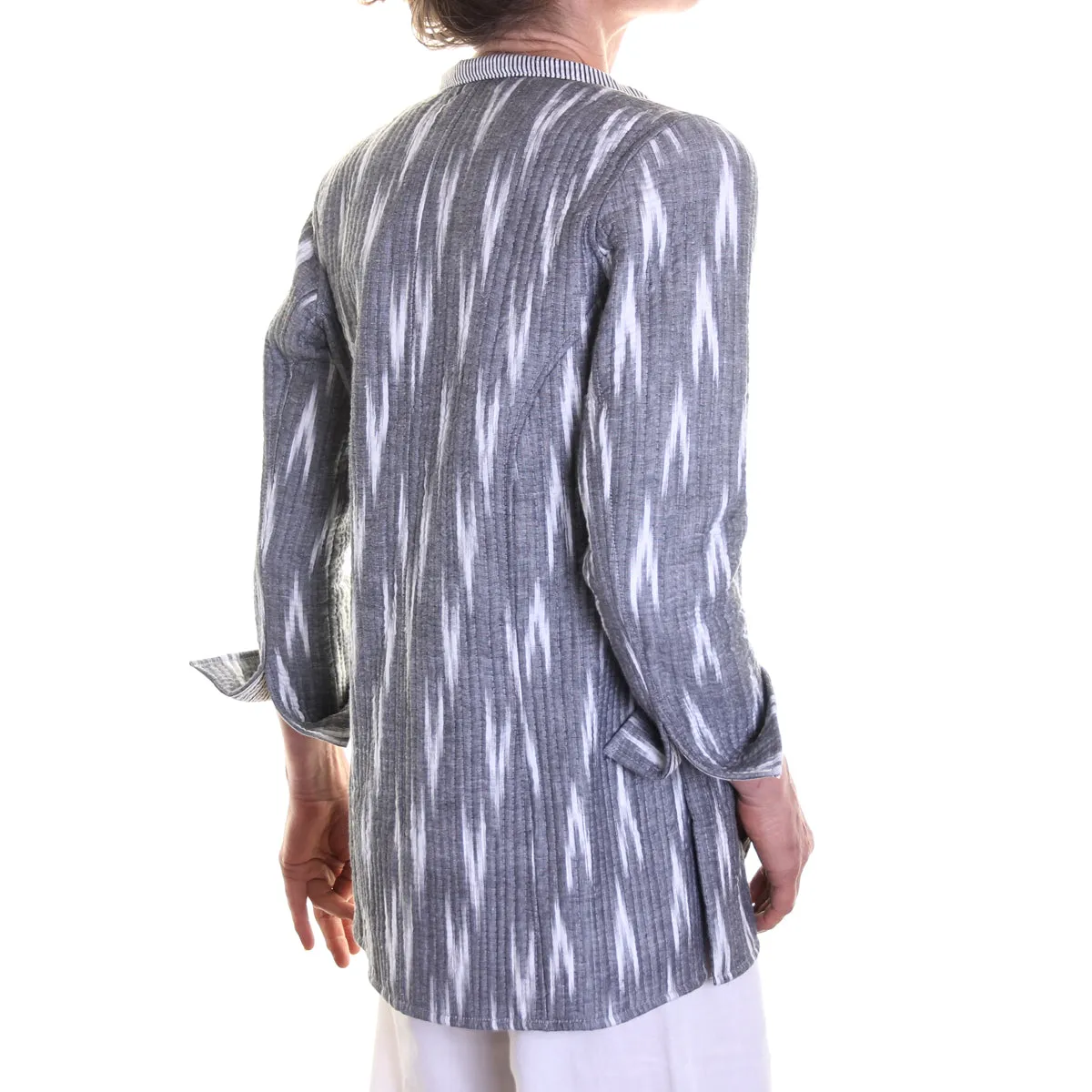 Woven 'Ikat' Cotton Jacket