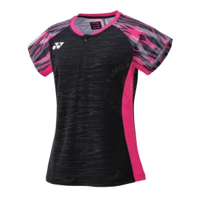 Yonex 20636 Women's Crew Neck Shirt [Black]