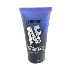 Yummy AF Blueberry Flavored Oral Pleasure Gel 2.2 oz.